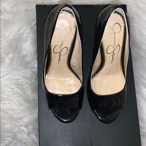 Size 4.5 (US) Black Jessica Simpson Wedges